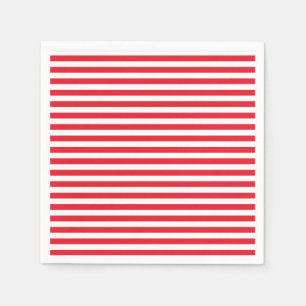 Serviette En Papier Célébration patriotique amusante rouge blanc et bl