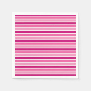 Serviette En Papier Célébrer l'événement rose
