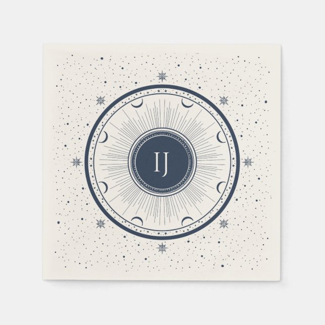 Serviette En Papier celestial  (Devant)