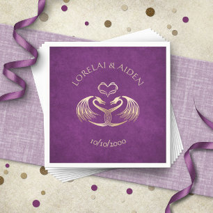 Serviette En Papier Celtic Viking Dragon Mariage
