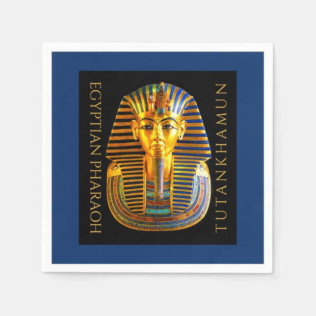 Serviette En Papier Centenaire de découverte TUTANKHAMUN (Devant)