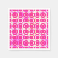 Cercles modernes du milieu du siècle, Fuchsia Pnk
