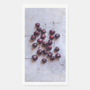 Serviette En Papier Cerises