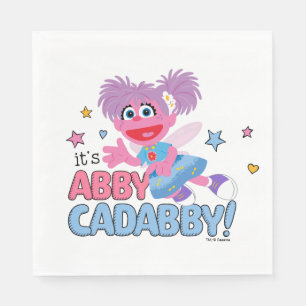 Serviette En Papier C'est Abby Cadabby !