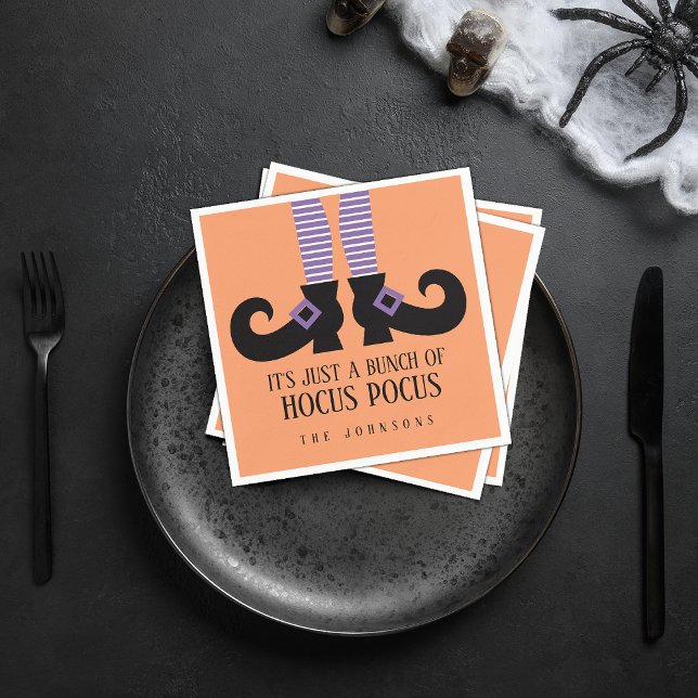 Serviette En Papier C'est juste un tas de Hocus Pocus (It's Just A Bunch Of Hocus Pocus Napkins)