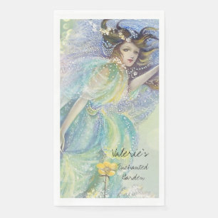 Serviette En Papier C'est un endroit heureux pour les fées