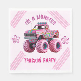 Serviette En Papier C'est une photo personnalisée du Monster Truckin'