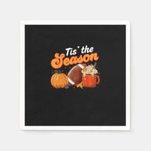 Serviette En Papier Cette Saison Citrouille épice Latte Halloween auto