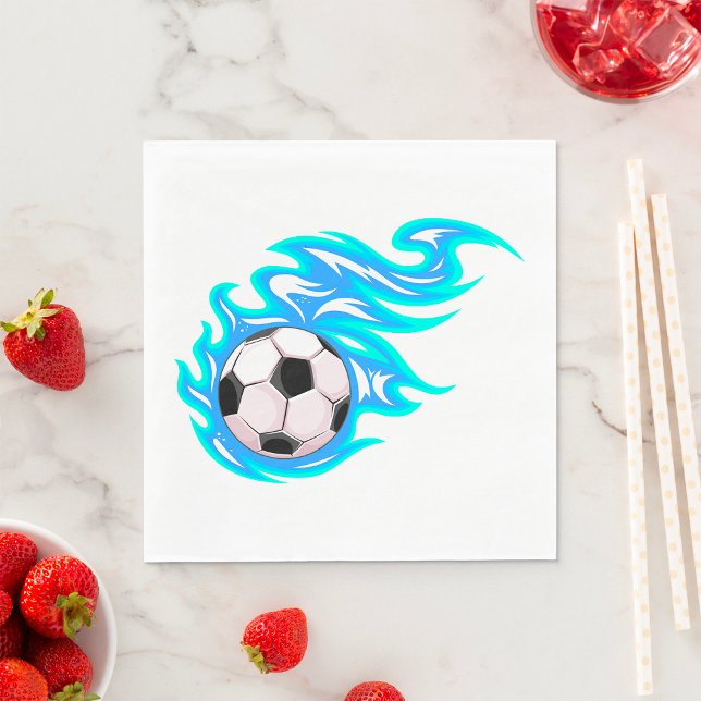 Serviette En Papier Championnat de football (Créateur téléchargé)