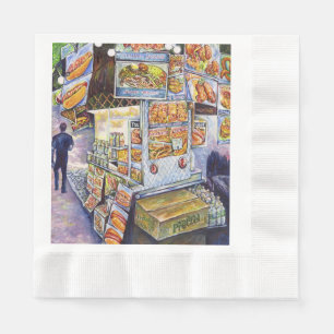 Serviette En Papier Charge de travail artistique extraordinaire