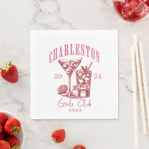 Serviette En Papier charleston bachelorette
