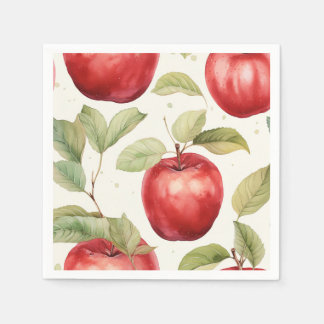 Serviette En Papier Charming cueillir la pomme plaque