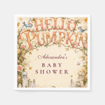 Charming Hello Pumpkin Baby Shower