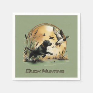 Serviette En Papier Chasse