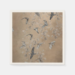 Serviette En Papier Chasse à la bécasse 