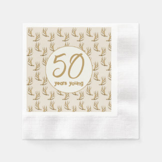 Serviette En Papier Chasseur de bois de cerf Anniversaire Années Jeune