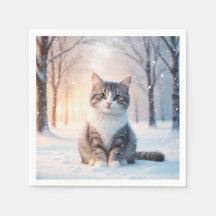Chat de Rêve d'Hiver