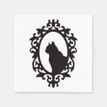 Chat victorien gothique