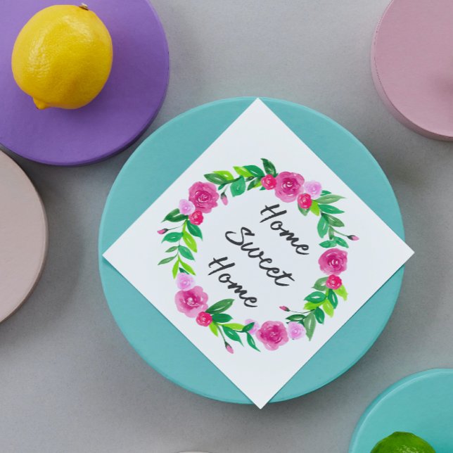 Serviette En Papier Chauffage des maisons florales (Créateur téléchargé)