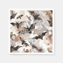 Chauve-souris éffrayante Aquarelle Halloween Fang-