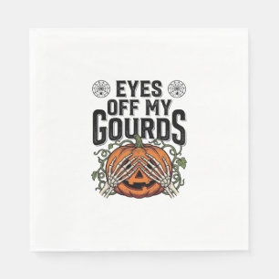 Serviette En Papier Chemise drôle de pumpkin yeux de mes citrouilles H