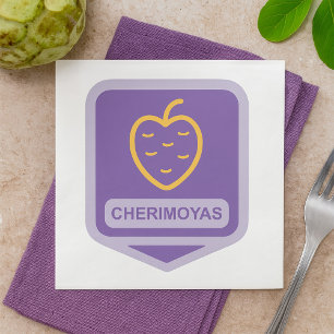 Serviette En Papier Cherimoyas