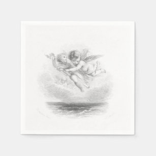 Serviette En Papier Cherubs