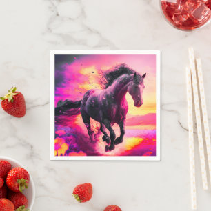 Serviette En Papier Cheval Ai