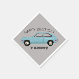 Serviette En Papier Chevrolet Vette retro classic