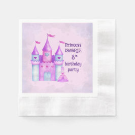 Serviette En Papier Chic Magic Fairytale Princess Anniversaire