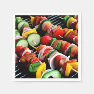 Serviette En Papier Chicken Kebab