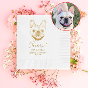 Serviette En Papier Chien à Chien à Chien à Chien à Chiens Personnalis