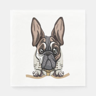 Serviette En Papier Chien dans la poche Funny Chien pour Amoureux de l