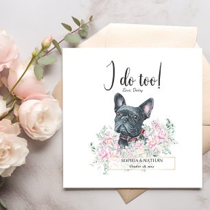 Serviette En Papier Chien de Chien de Chien Mariage Cocktail  serviett