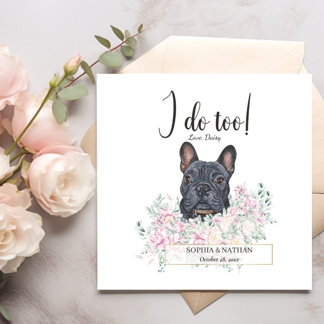 Serviette En Papier Chien de Chien de Chien Mariage Cocktail  serviett (Créateur téléchargé)