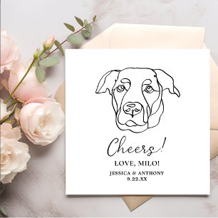 Serviette En Papier Chien du Labrador Accueil personnalisé serviettes