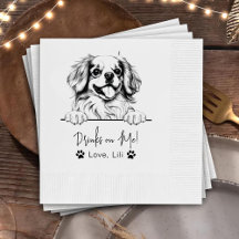 Chien Espagnol Tibétain Boissons Personnalisées Su