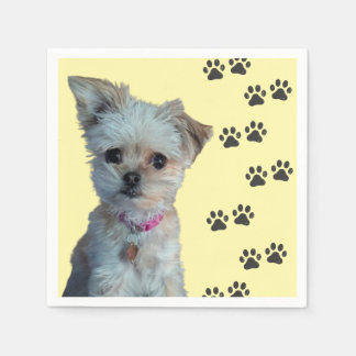 Serviette En Papier Chien napkin