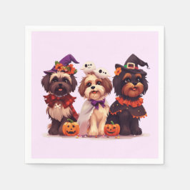 Serviette En Papier Chih Tzu Chih Halloween
