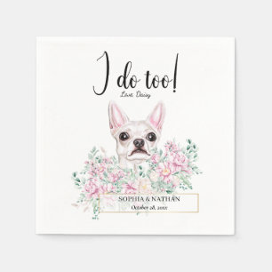 Serviette En Papier Chihuahua Chien Mariage Cocktail Serviettes