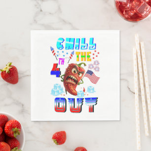Serviette En Papier Chill Out 4