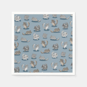 Serviette En Papier Chinchilla