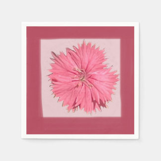 Serviette En Papier Chine Papier rose Napkin