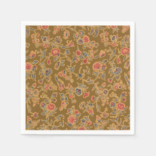 Serviette En Papier Chintz Fleur Classique Joli Design Floral Doux