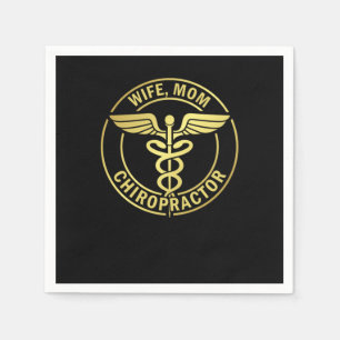 Serviette En Papier Chiropractic Spine Doctor Physical Traitement veni