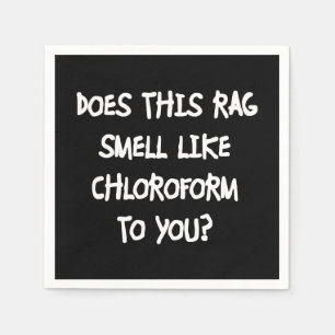 Serviette En Papier Chloroforme