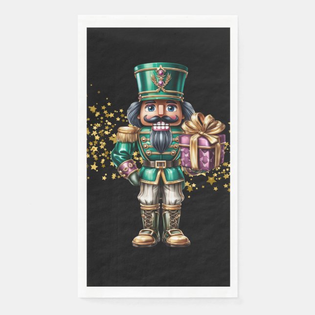Serviette En Papier Christmas Nutcracker  (Devant)