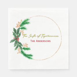 Serviette En Papier Christmas Paper Napkins –  Party Table Accessories