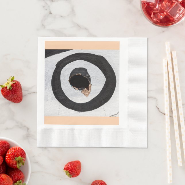 Serviette En Papier cible déchirures (En situation)