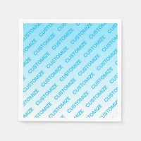 Ciel bleu (couleur changeable) Motif Ombre et text